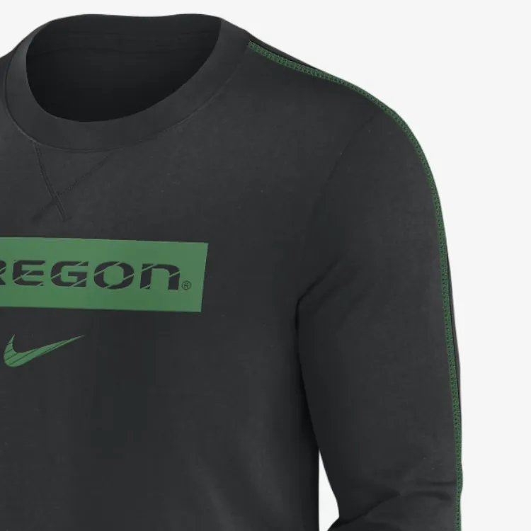 Nike Oregon Ducks Sideline Player Men's Nike Dri FIT College T Shirt-2