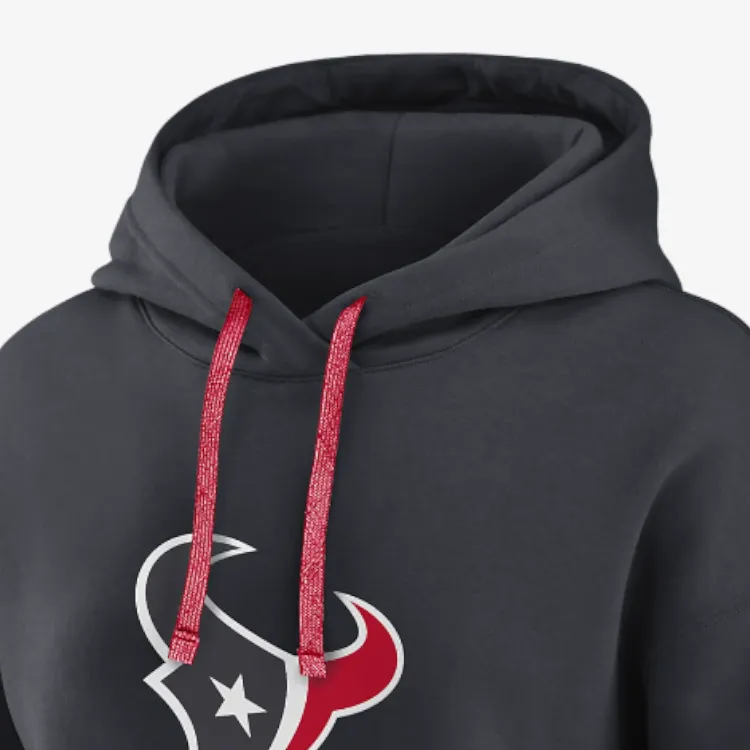 Nike Houston Texans Sideline Essential Women's Nike Nfl Pullover Hoodie-2