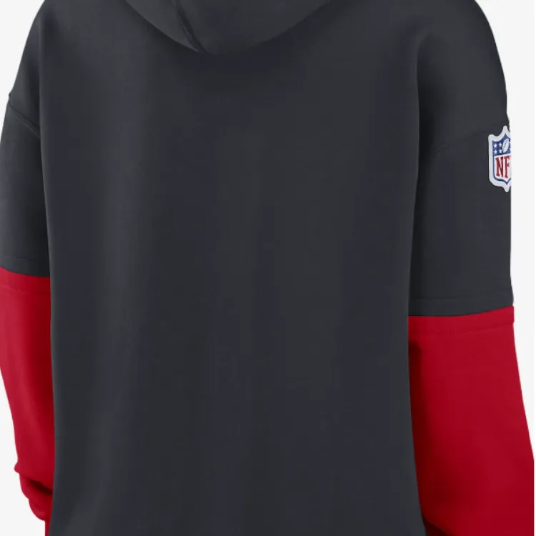 Nike Houston Texans Sideline Essential Women's Nike Nfl Pullover Hoodie-5