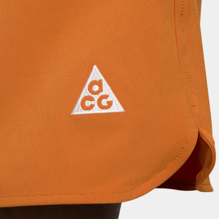 Nike Sports Shorts Men Orange Red-5