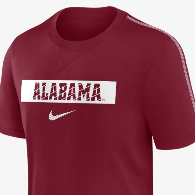 Nike Alabama Tide Sideline Player Men's Nike Dri FIT College T Shirt-3