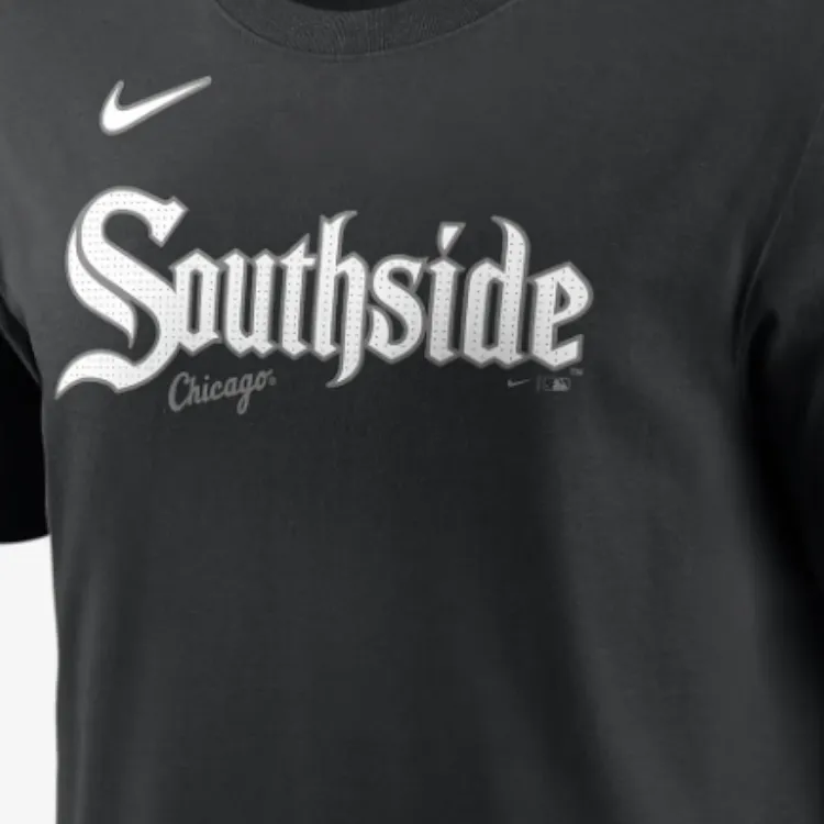 Nike x MLB Chicago White So FW24 T-Shirt Men's Black-3