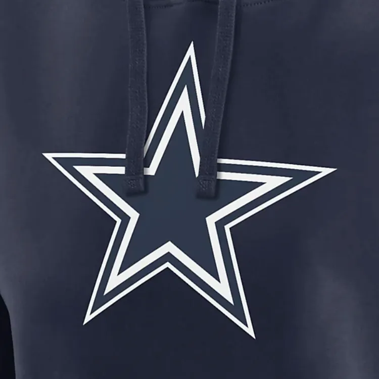 Nike Dallas Cowboys Club Women's Nike Nfl Pullover Hoodie-2