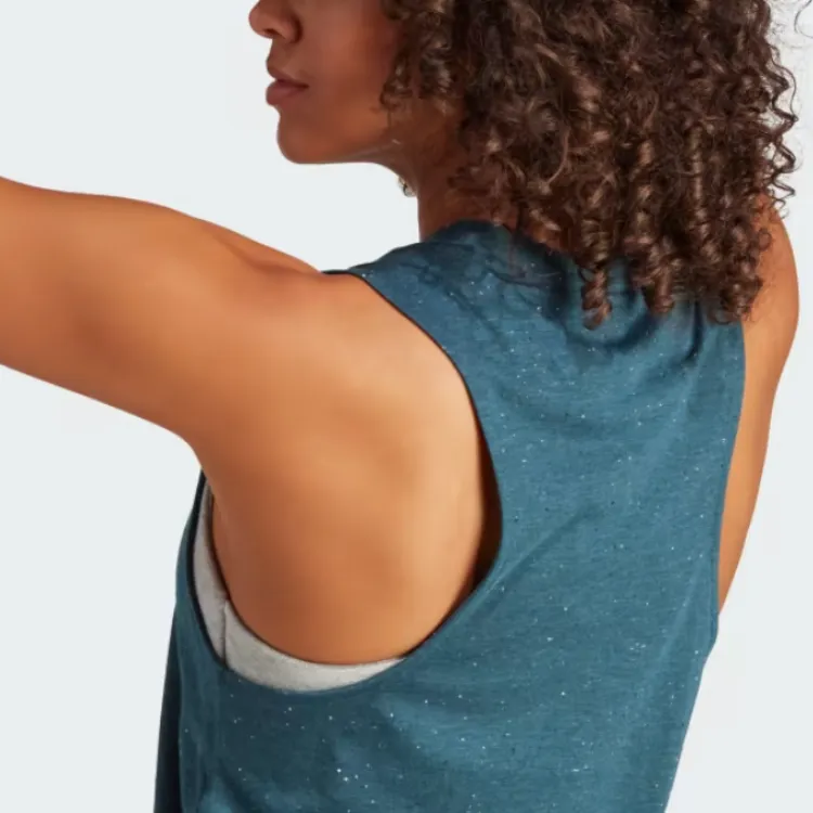 Adidas Women's Sportswear Future Icons Winners 3.0 Tank Top Legend Ink Metallic-5