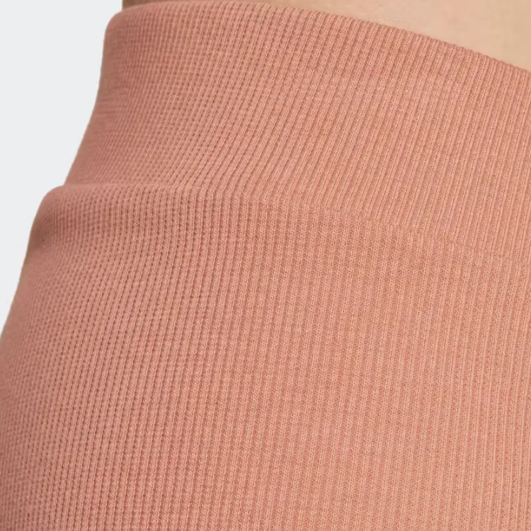 Adidas Lounge Casual Shorts Women's Clay Orange-5