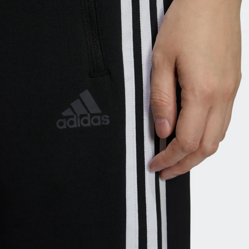 Adidas Knitted Sports Pants Women's Black-4
