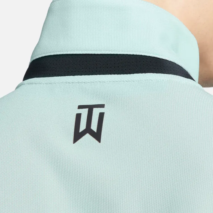 Nike Polo Shirts Men Light Blue-5