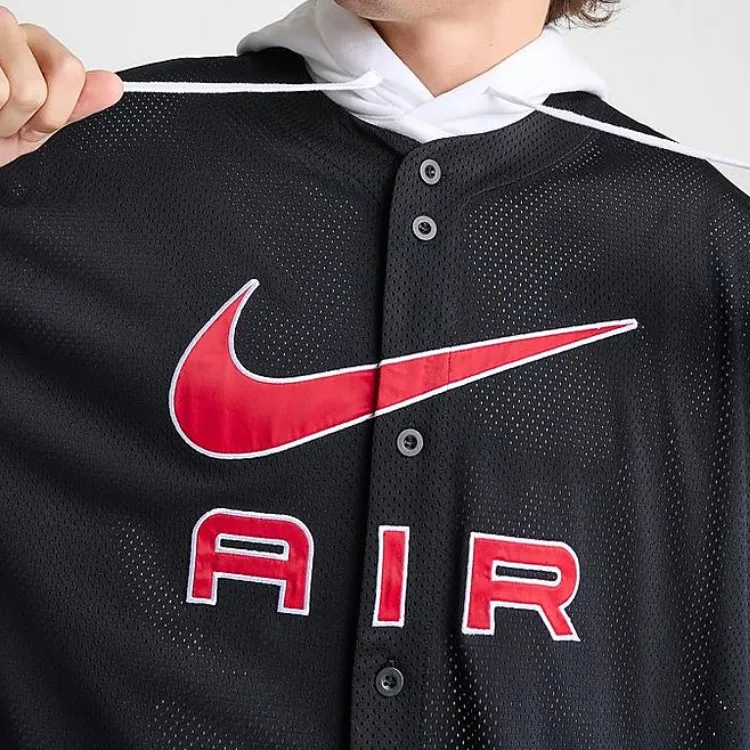 Nike Baseball Jacket Men's Black-5