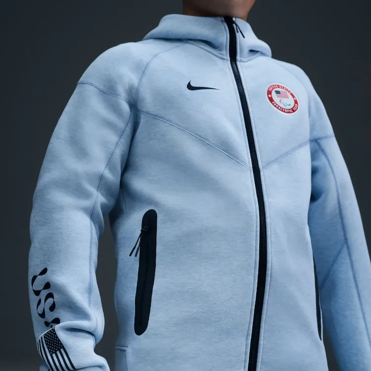 Nike Team Usa Tech Fleece Windrunner Men's Nike Full Zip Hoodie-4