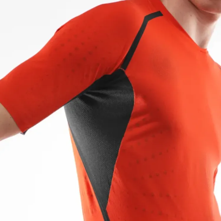 SALOMON S/LAB T-Shirt Men's Fire Red-5
