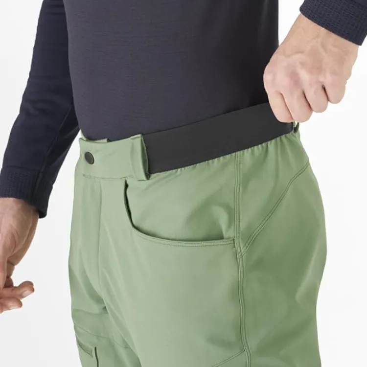 SALOMON WAYFARER Cargo Pants Men's Green-3