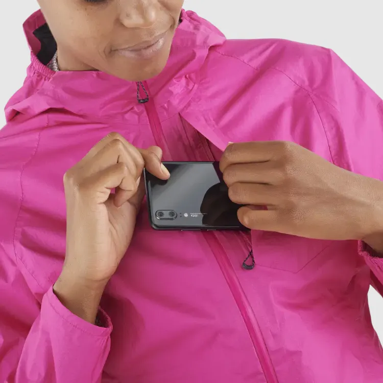 SALOMON BONATTI WATERPROOF Jacket Women's Pink Purple-2