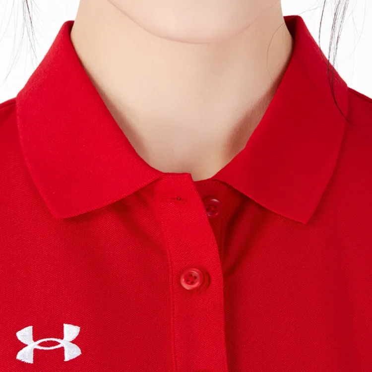 Under Armour Polo Shirts Women's Red-3