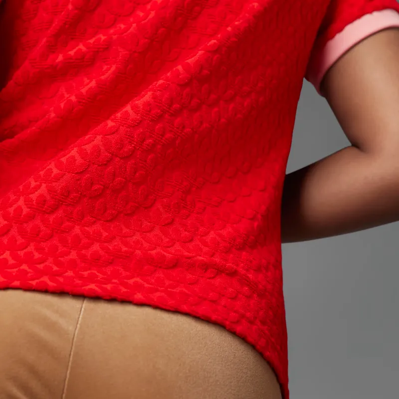Adidas Originals T Shirts Women's Red-6