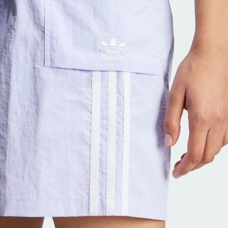 Adidas Originals 3 Stripes Cargo Track Shorts-5