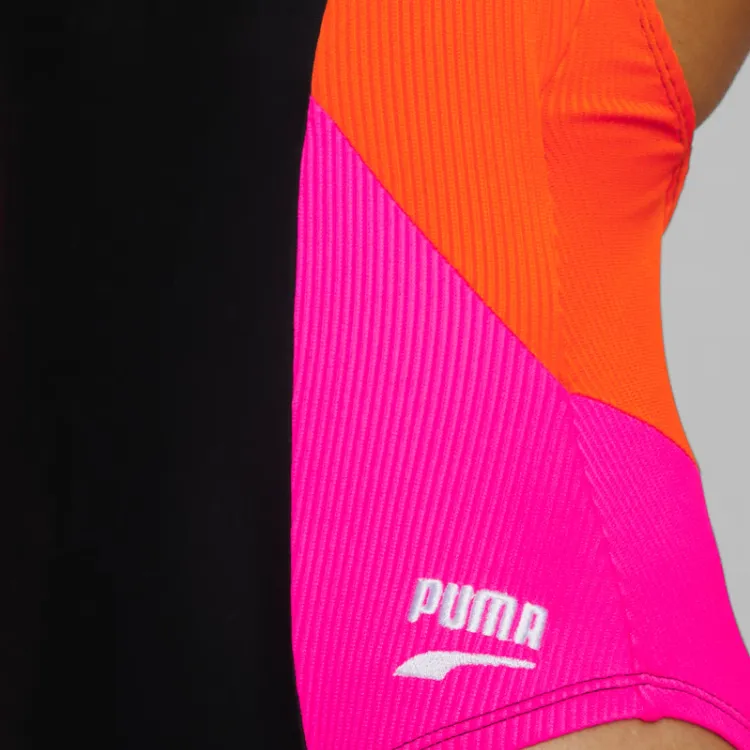 PUMA One Piece Mixed Media Women's Swimsuit -2