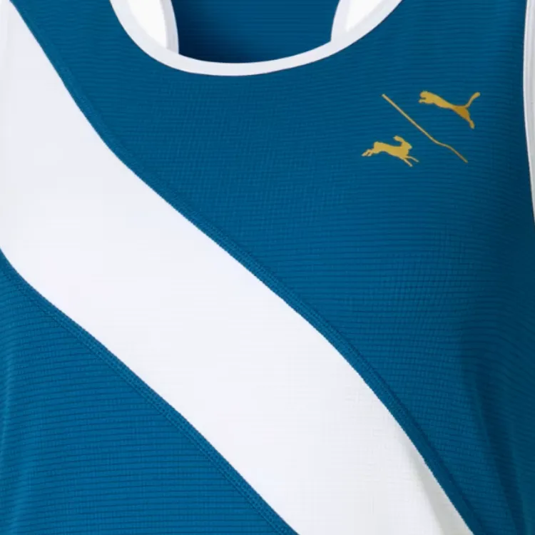 PUMA Puma X Tracksmith Collection Camisole Women's Lake Blue-2