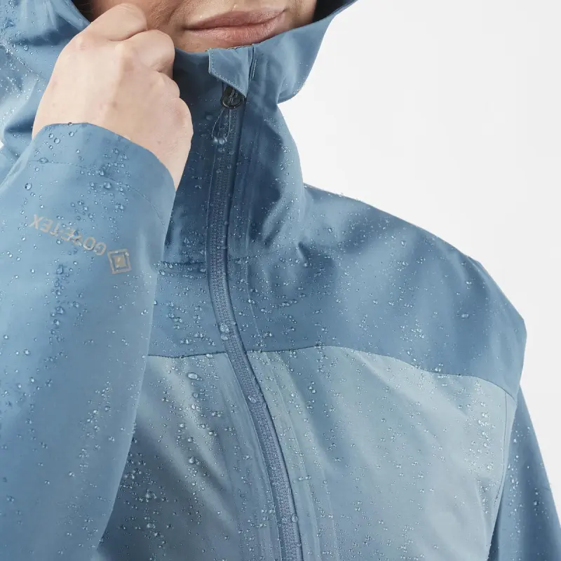 SALOMON OUTLINE GORE Jackets Coats Women's Blue-2