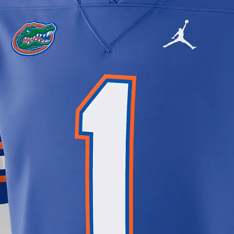 Jordan Florida Gators Men's Jordan Dri FIT College Game Jersey-2