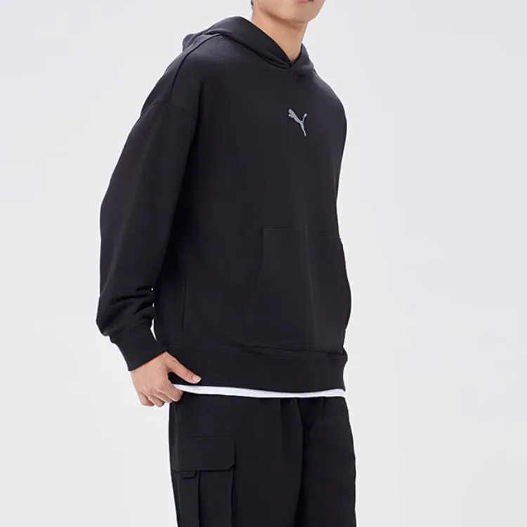 PUMA ESS Sweatshirts Men Black-2