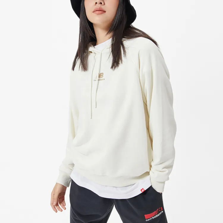 New Balance Leisure Life Sweatshirt Women's Light White-2