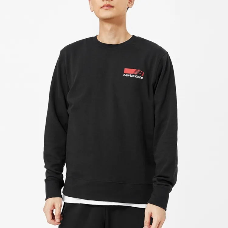 New Balance Sweatshirts Men Black-2