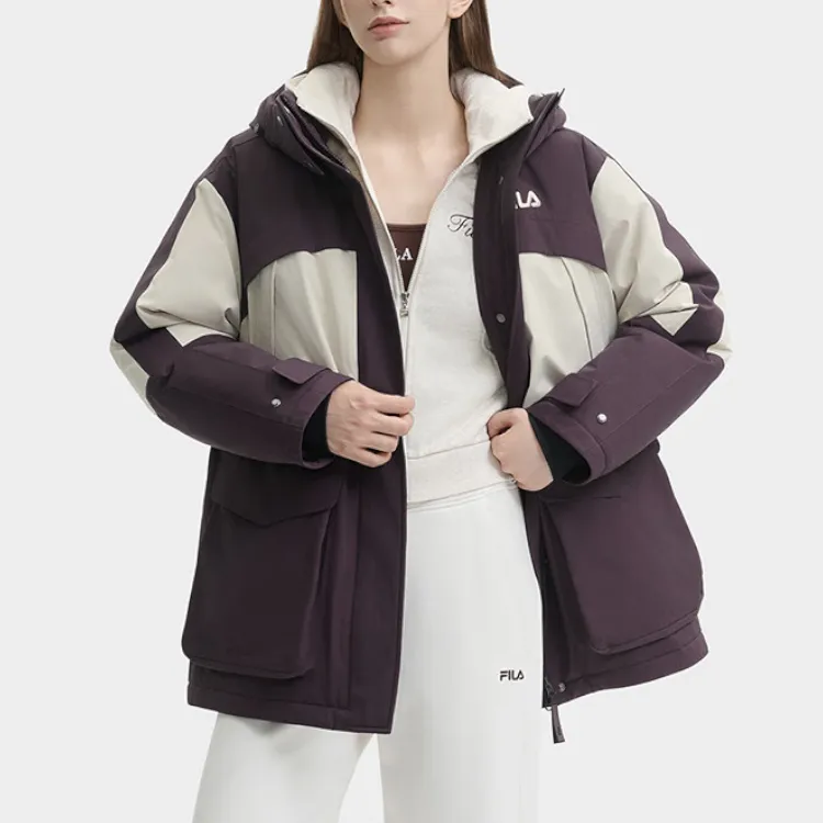 FILA ORIGINALE Down Jacket Women's Sandalwood Brown-2