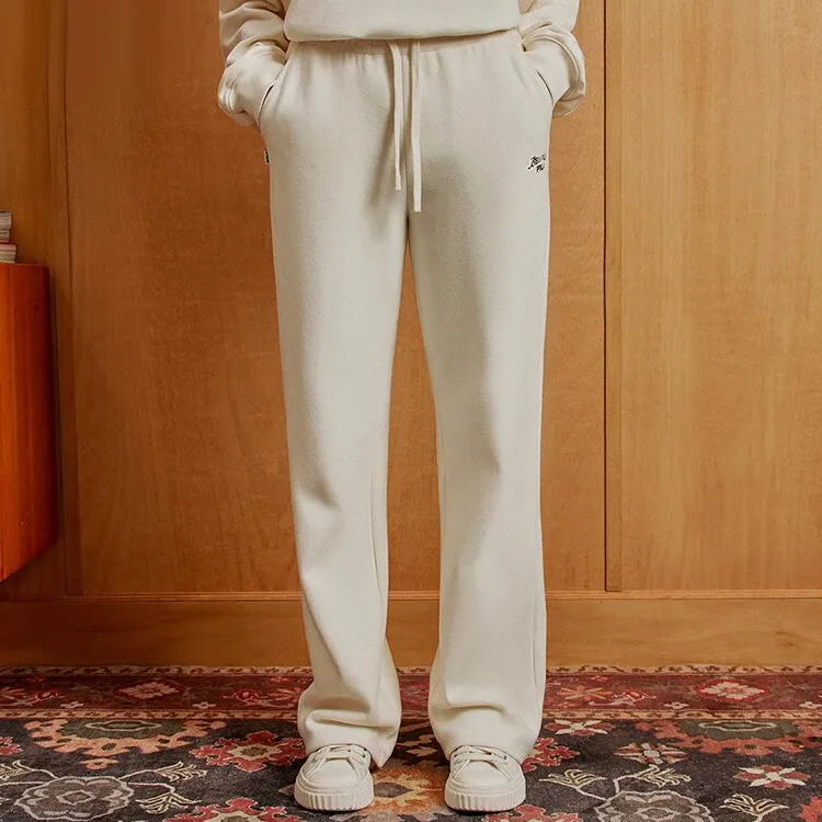 FILA Knitted Sweatpants Women's Ivory-2
