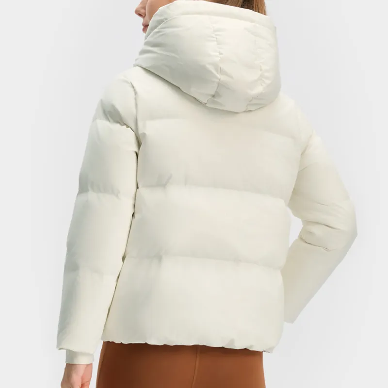 FILA Down Jacket Women's Vanilla White-4