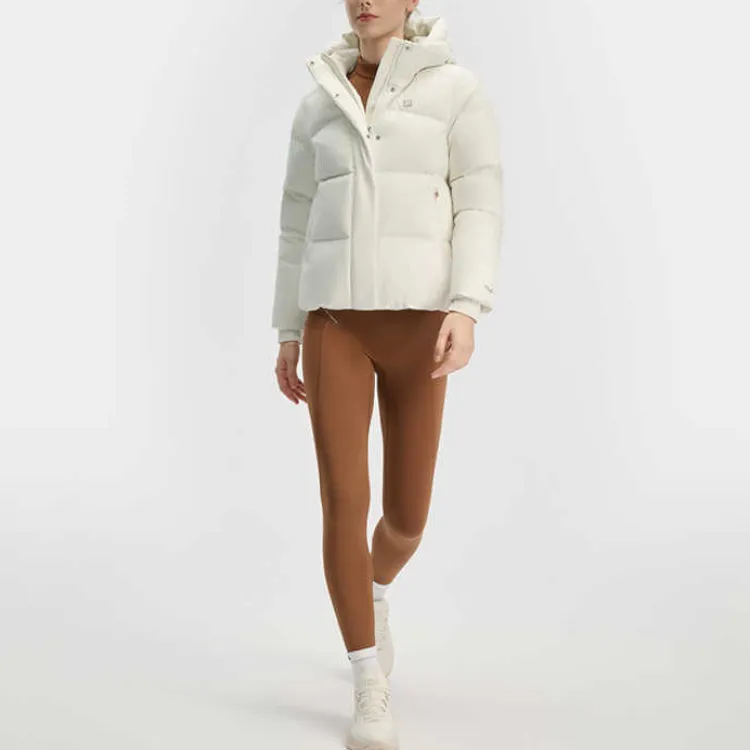 FILA Down Jacket Women's Vanilla White-3