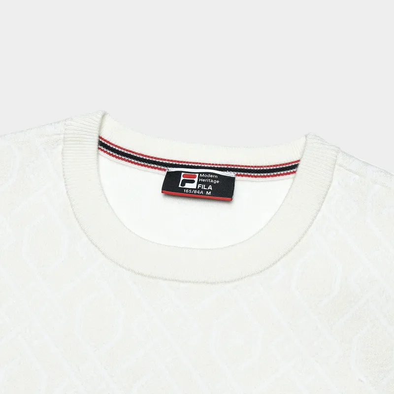 FILA Sweater Women's Steam White-6