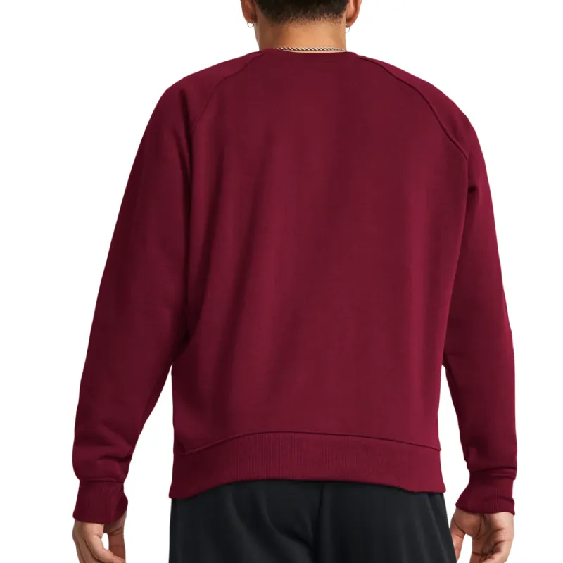 Under Armour x LIXIAOLONG LIANMINGKUAN UA Spring Collection Bruce Lee Collaboration Sweatshirt Men's Flame Red-3