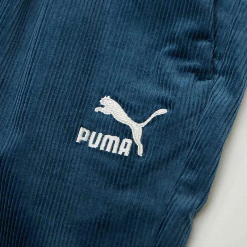PUMA Casual Pants Men's Dark Blue-2