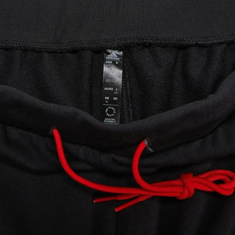 Adidas Casual Pants Men Black-5
