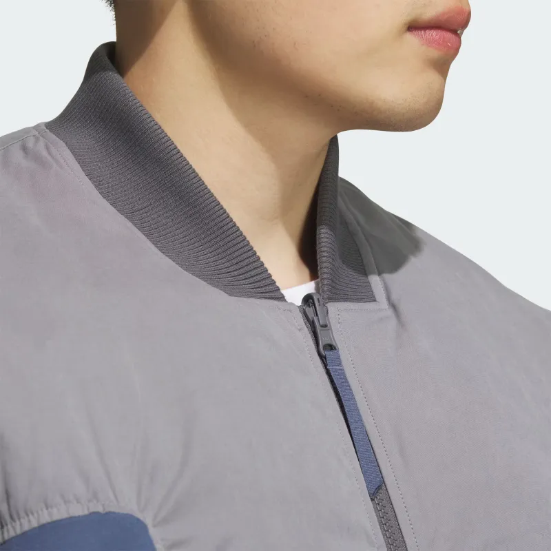Adidas Puffer Jacket Men's Gray-5