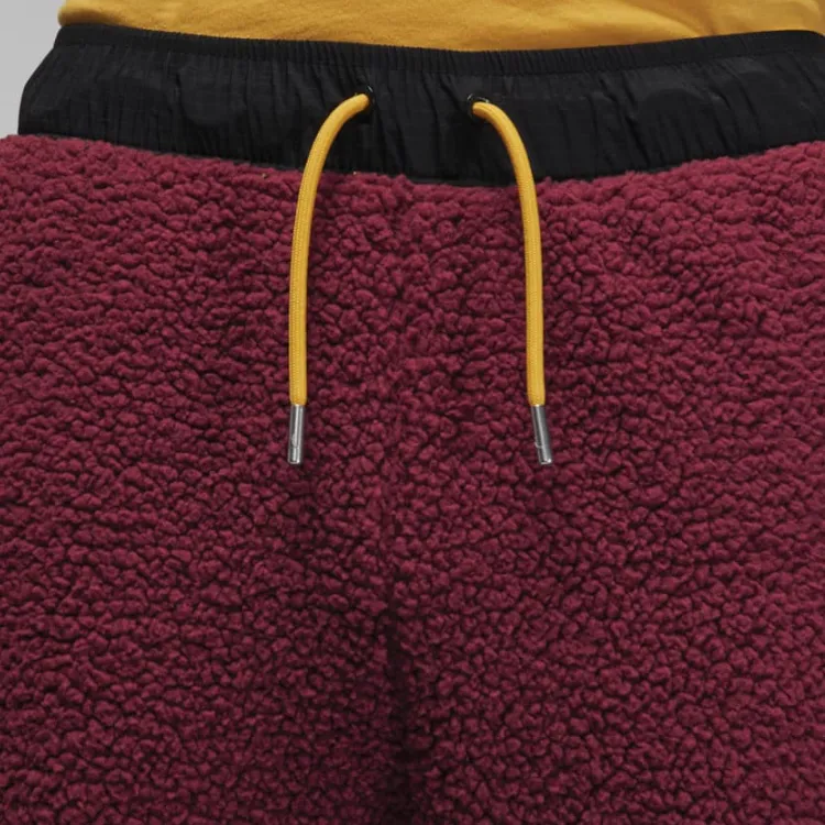 Jordan Knitted Sweatpants Men Red-3