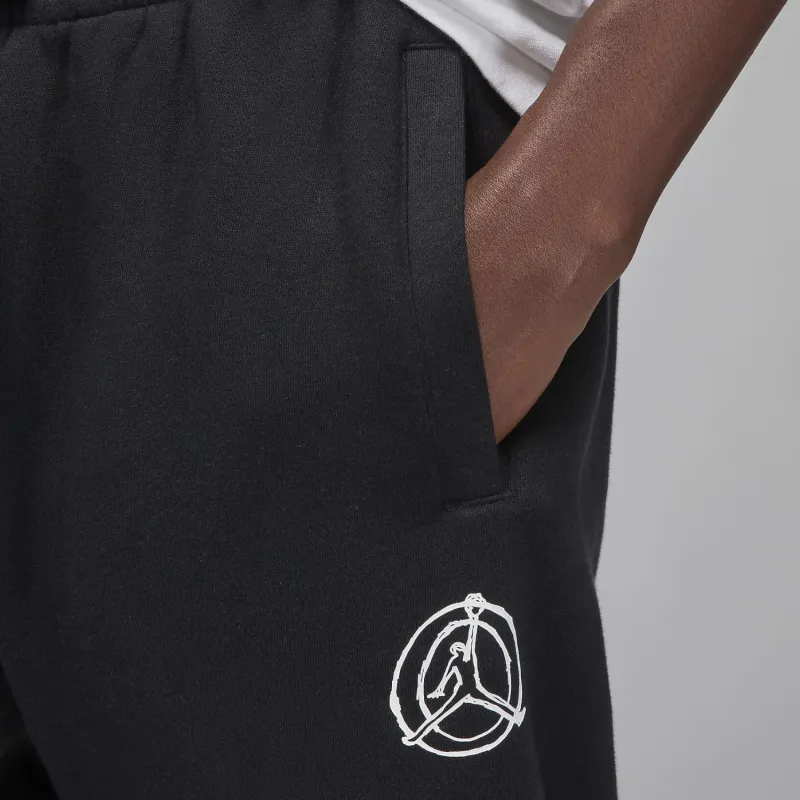 Jordan Knitted Sweatpants Men Black-3