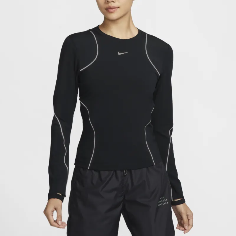 Nike Dri Fit Running Division Workout Clothing Women's Black-3