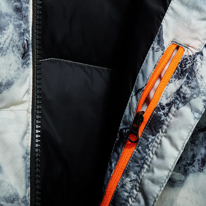 MAMMUT Whitehorn IN Down Jacket Men's High Mountain White Black Multicolor-4