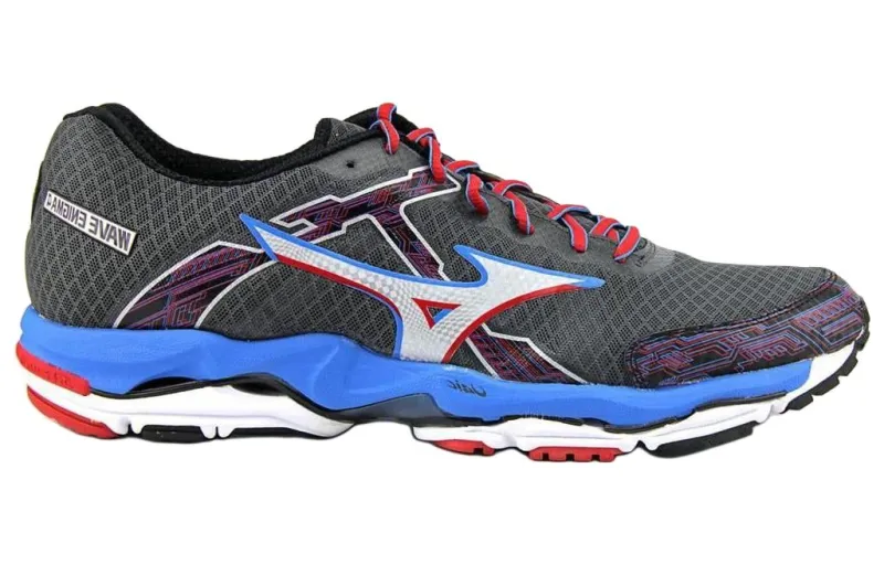 Mizuno Wave Enigma 4 Durable Breathable Low Top Running Shoes Men's Black-1