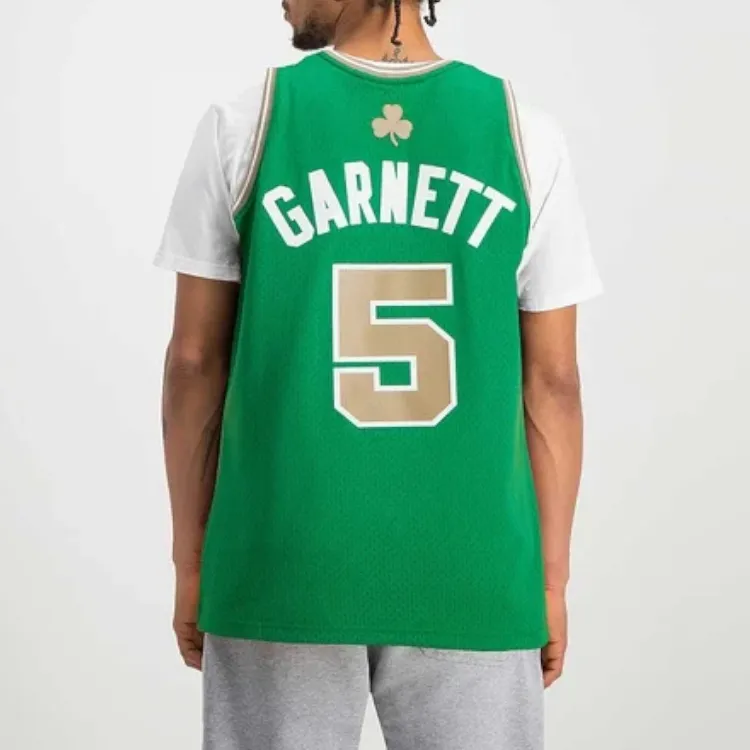 Mitchell & Ness NBA Swingman Kevin Garnett Boston Celtics 2007-08 Jersey-3