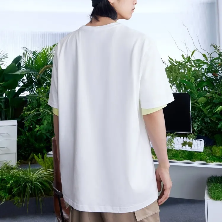 Adidas Originals T Shirt Set in Shoulder Men's White-3