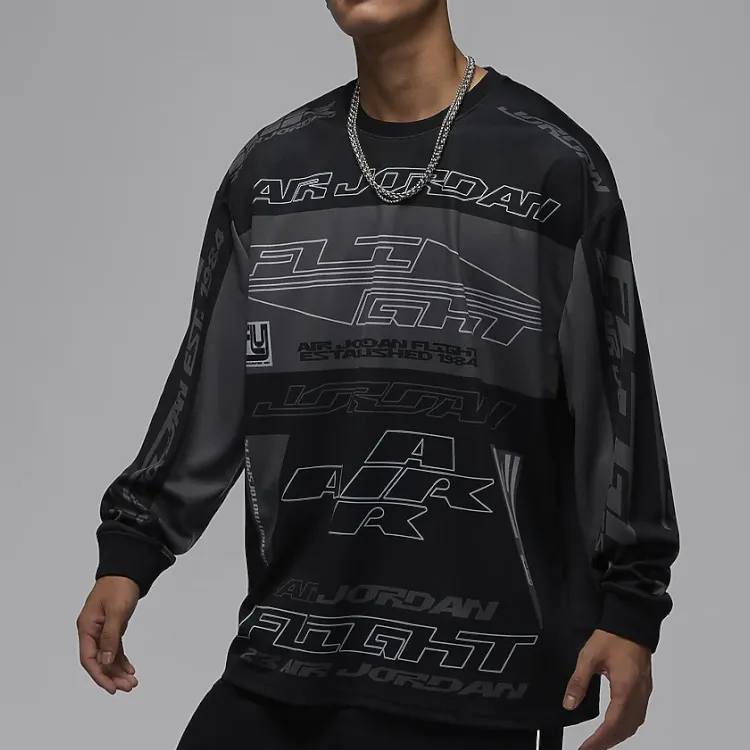 Jordan MVP T Shirt Men's Black/Mineral Slate Blue-2