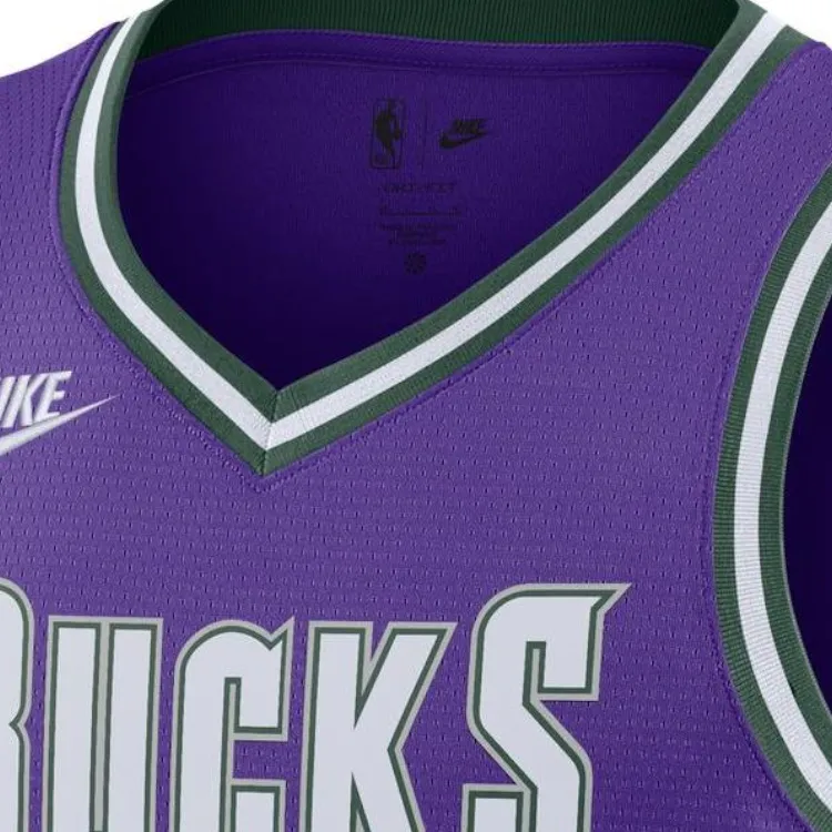 Nike Nike X NBA Basketball Jerseys Men's Purple-3