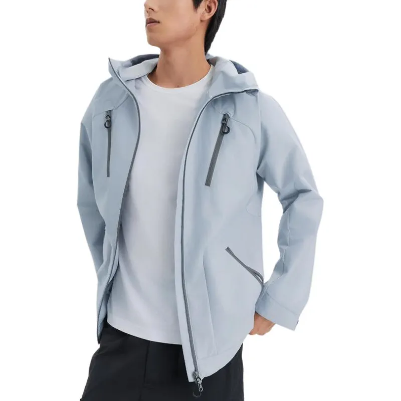 DECATHLON Jackets Coats Unisex Silver Gray-4