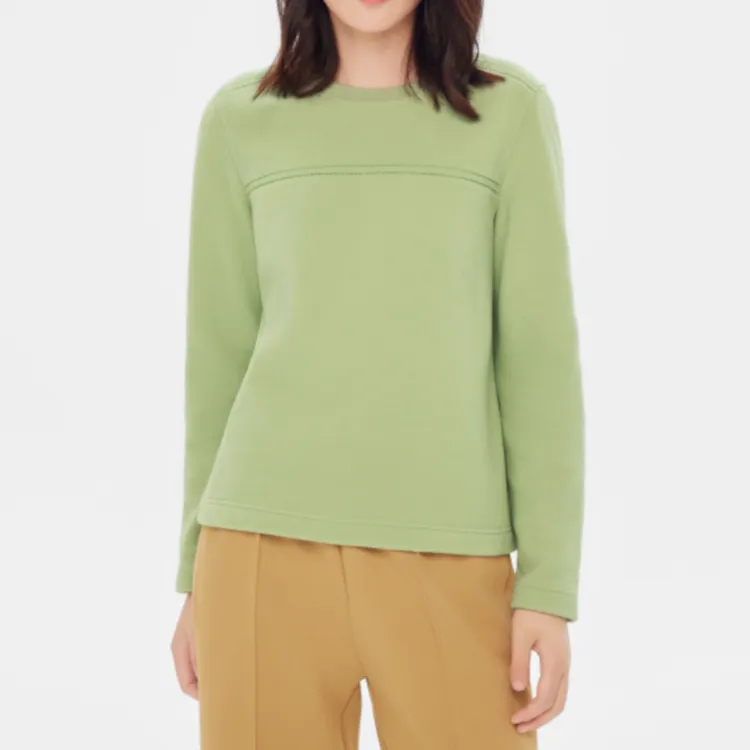 AIGLE Sweatshirt Women's Green Grape Color-2