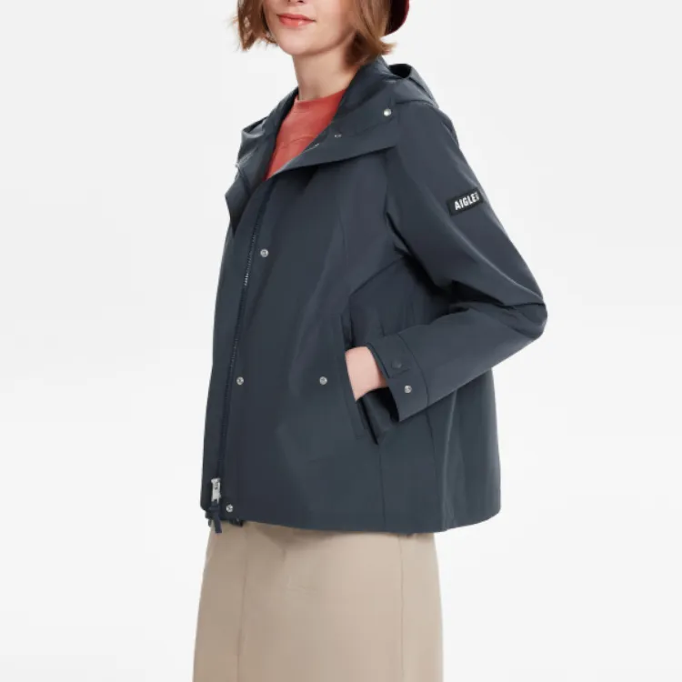 AIGLE Jackets & Coats Women's Royal Army Blue-3