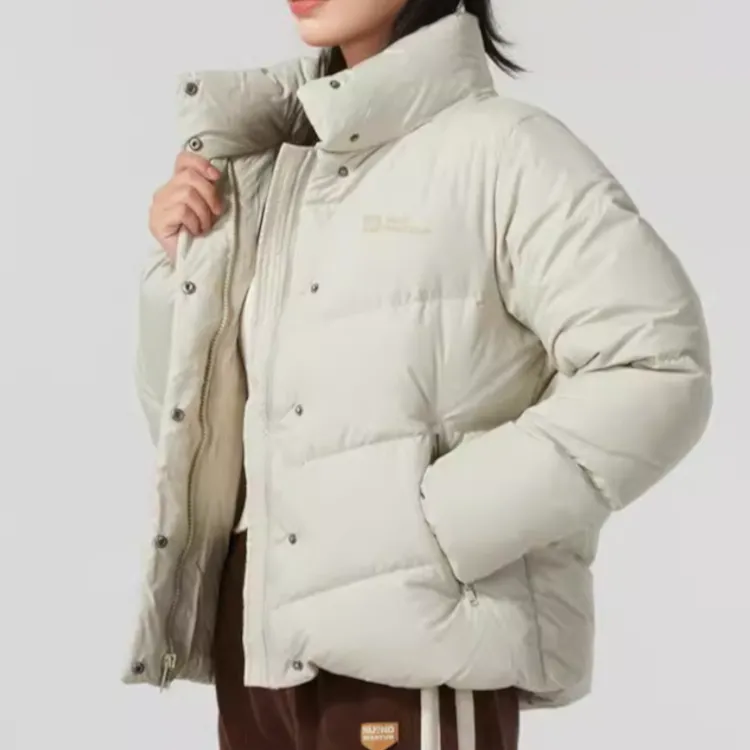Jack Wolfskin Down Jacket Women's Ecru-4