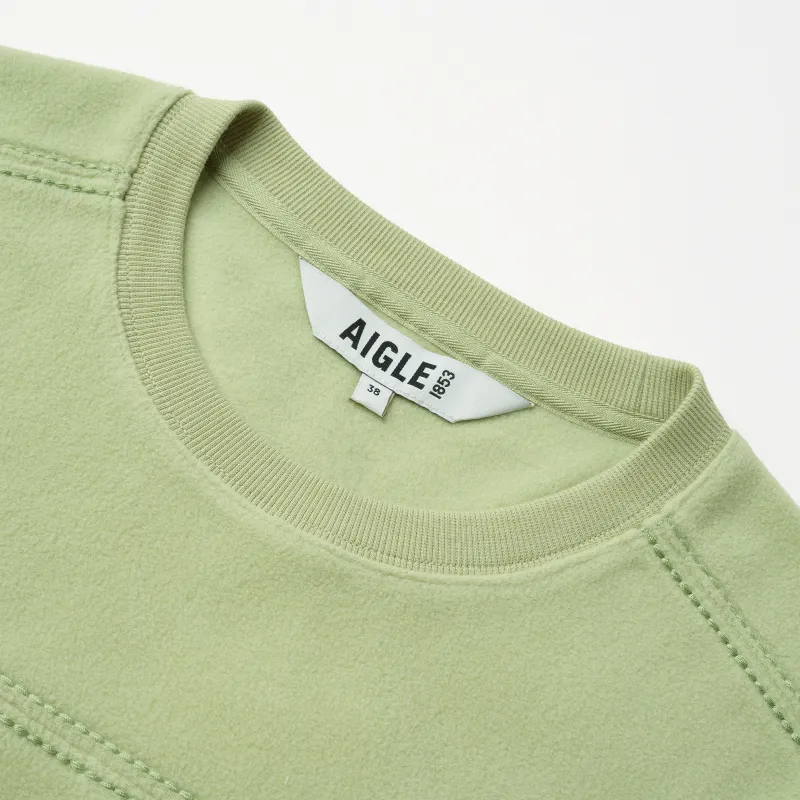 AIGLE Sweatshirt Women's Green Grape Color-4