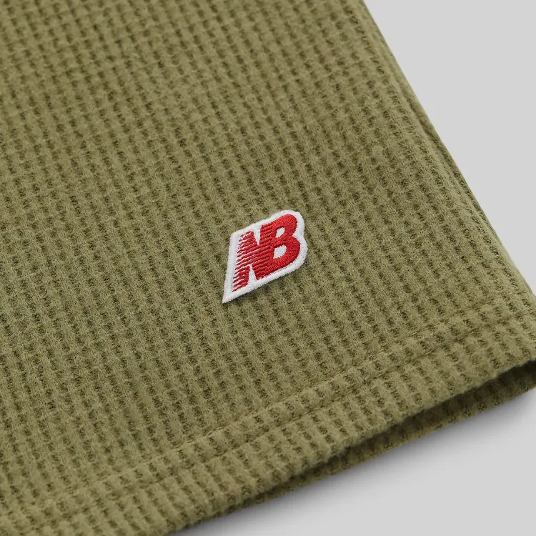 New Balance Made In USA FW24 T Shirt Men's Dark Olive Stone-1